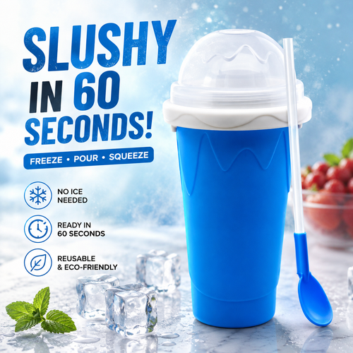 Slushy Maker Cup | 60-Second Reusable Frozen Drink Maker