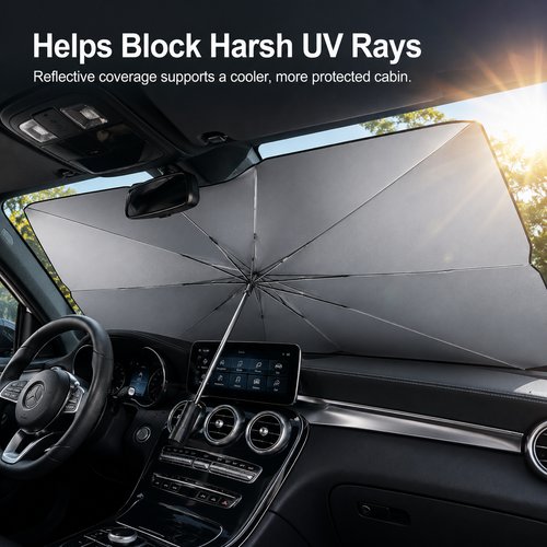 Foldable Windshield Sun Shade Umbrella
