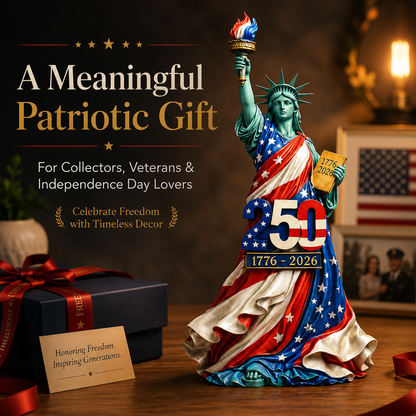⚡️Flash Sale｜Handmade USA 250th Anniversary Statue of Liberty Figurine