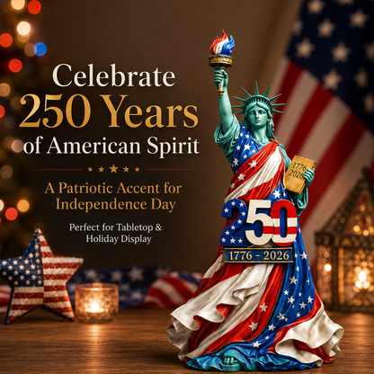 ⚡️Flash Sale｜Handmade USA 250th Anniversary Statue of Liberty Figurine