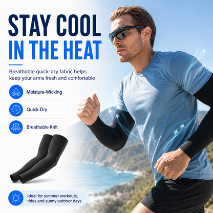 ☀️UPF 50+ Cooling UV Protection Arm Sleeves