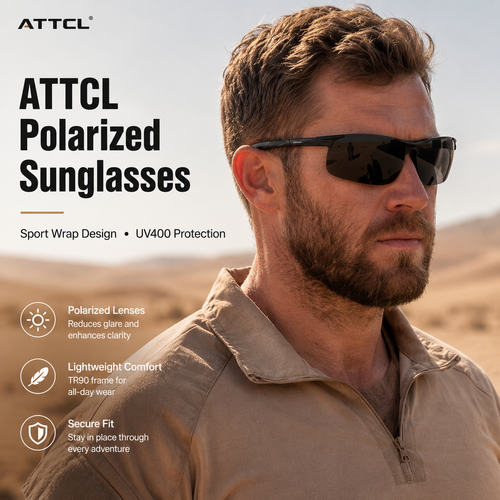 💥New Launch | Men's UV 400 Polarized Sunglasses