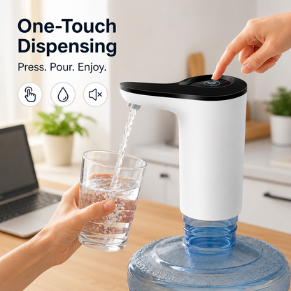 🔥 Smart Water Bottle Dispenser Pump 💧 One-Touch Water Dispensing & Save Up to 50% Today! 🎉