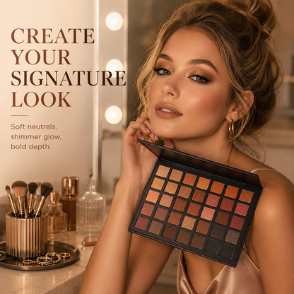 🔥Eye And Face Palette - 35 Pigmented Shades + Magnetic Pans