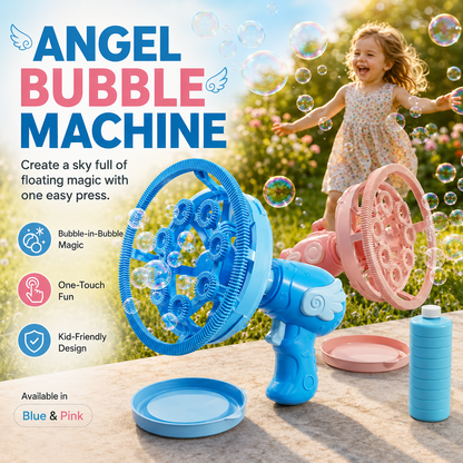 ✨NO Blowing. NO Mess. Just Pure Bubble Magic