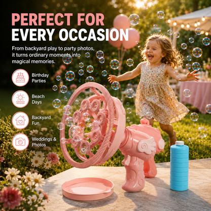 ✨NO Blowing. NO Mess. Just Pure Bubble Magic