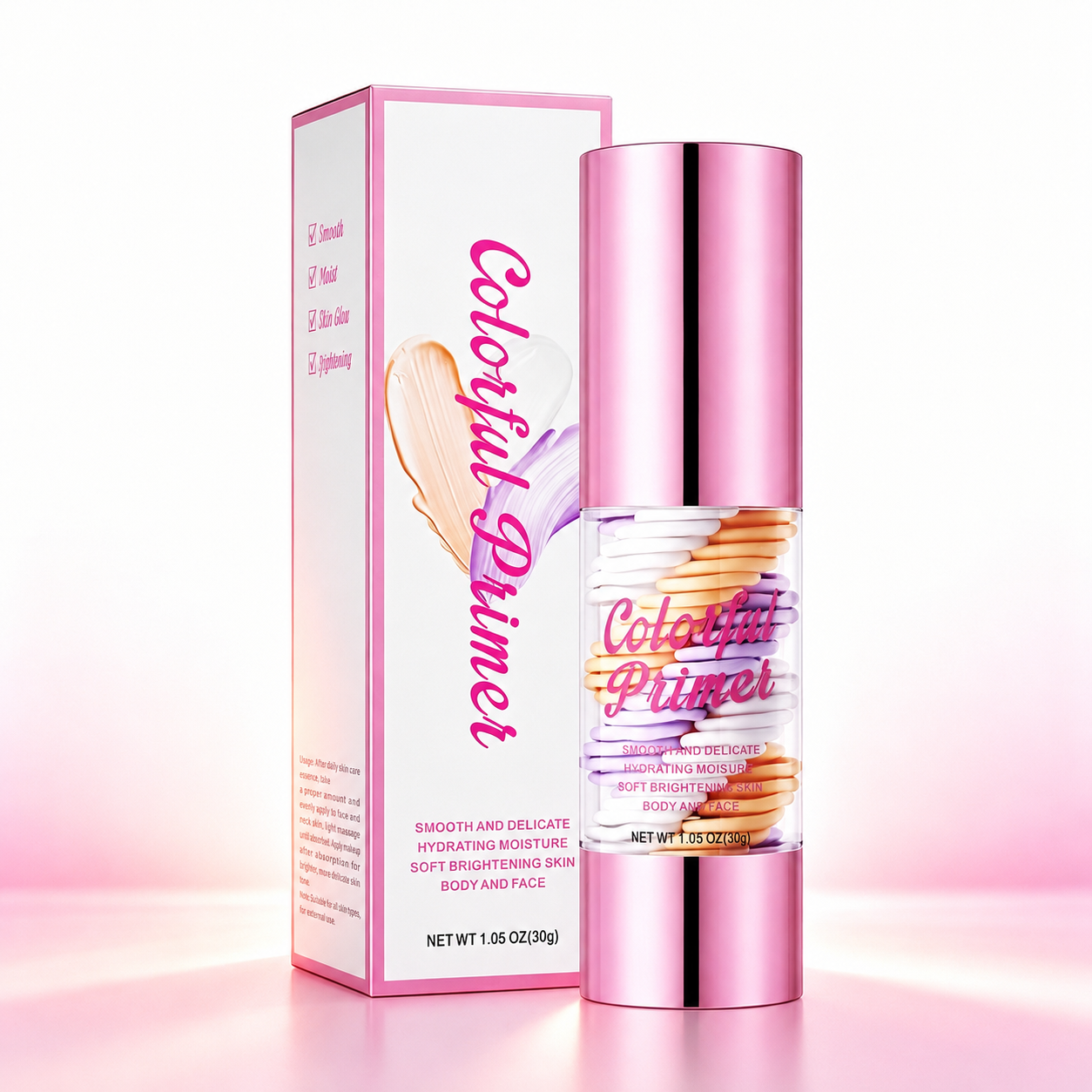 ✨ Viral Beauty | 3-in-1 Color Correcting Facial Serum Primer SPF 50 PA+++