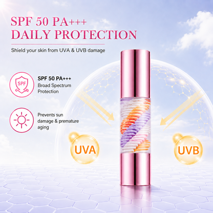 ✨ Viral Beauty | 3-in-1 Color Correcting Facial Serum Primer SPF 50 PA+++