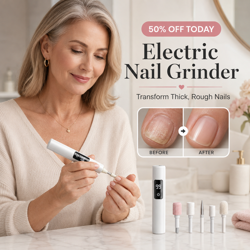 💅 Electric Nail Grinder – Transform Thick Rough Nails