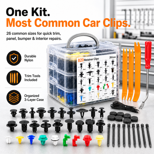 The ULTIMATE Car Retainer Clip Kit