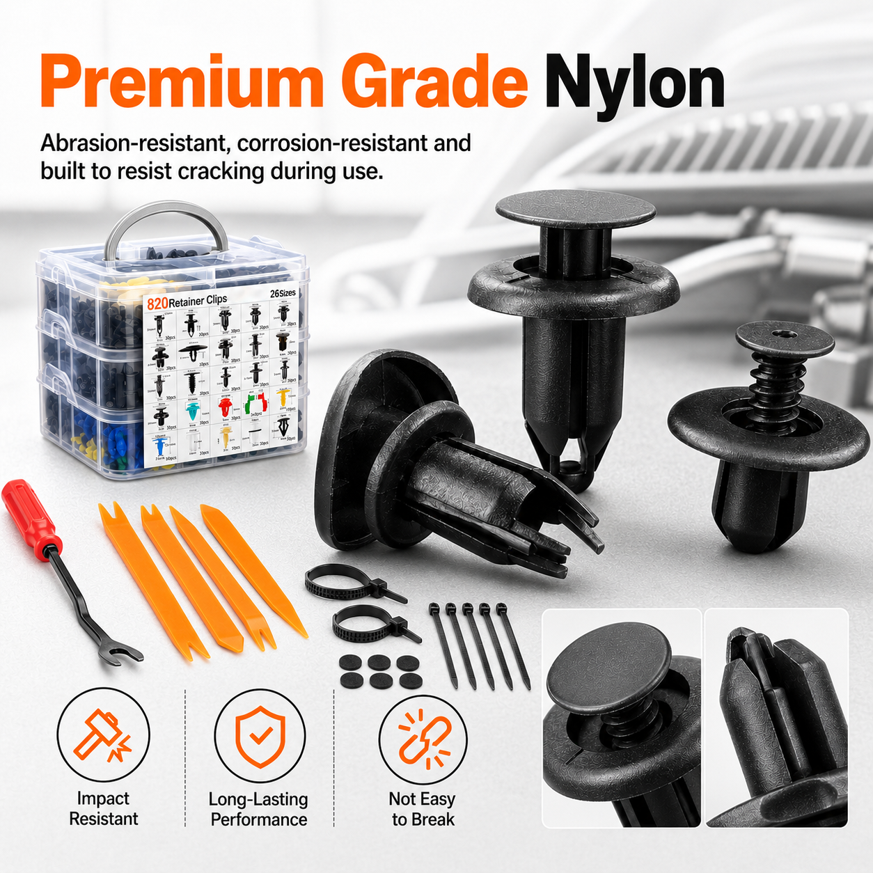 The ULTIMATE Car Retainer Clip Kit