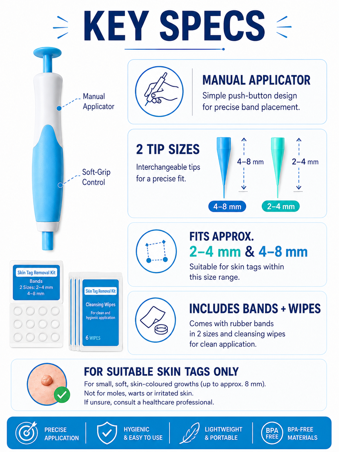 ✨ Beauty Care Deal 🌿 Complete Skin Growth Removal Kit for Easy At-Home Use 💖