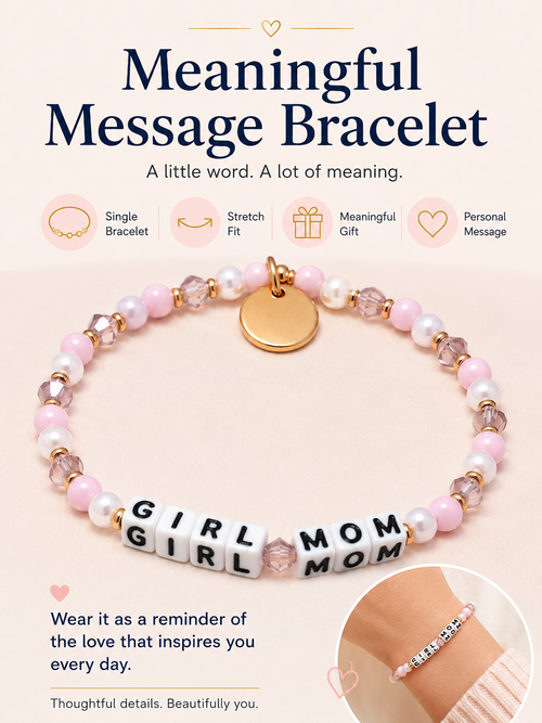 💖 Meaningful Style ✨ Giveback Beaded Bracelet for Everyday Inspiration & Connection 🌸