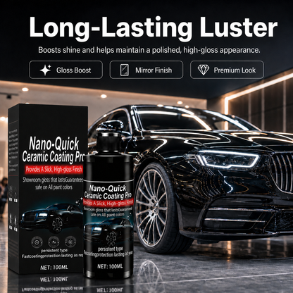 ✨ Ceramic Shield Pro – Dust-Proof Glass Coating