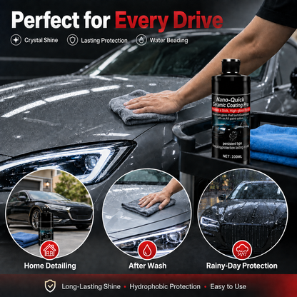 ✨ Ceramic Shield Pro – Dust-Proof Glass Coating