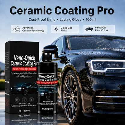 ✨ Ceramic Shield Pro – Dust-Proof Glass Coating