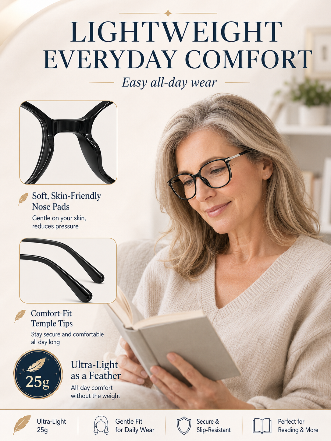 🔥 Limited Time Reading Glasses 🤓💙💙 Stylish photochromic anti-blue light reading glasses