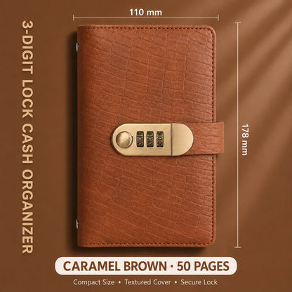 Locking Banknote Collection Booklet | Holds 100 Bills