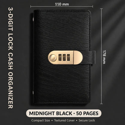 Locking Banknote Collection Booklet | Holds 100 Bills