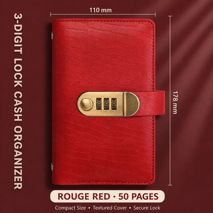 Locking Banknote Collection Booklet | Holds 100 Bills