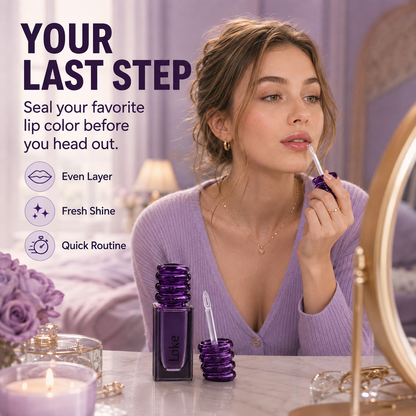 🔥🌿Lip Sealer | Locks in your original lip color | Clear Gloss Finish | Moisture Care