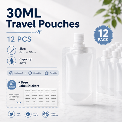 Reusable Leakproof Travel Packing Bags