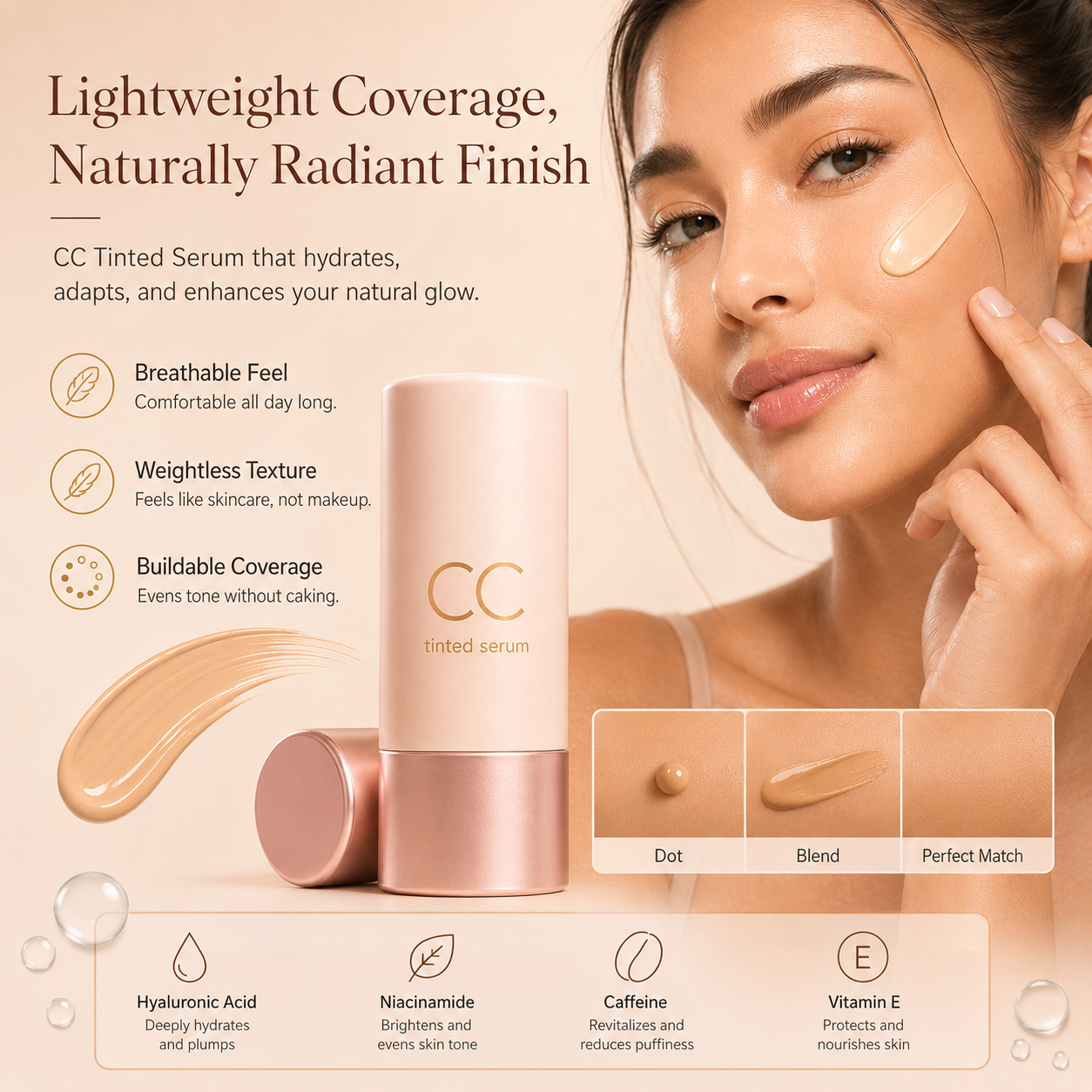 🔥 HOT SALE | Color-Changing CC Tinted Serum