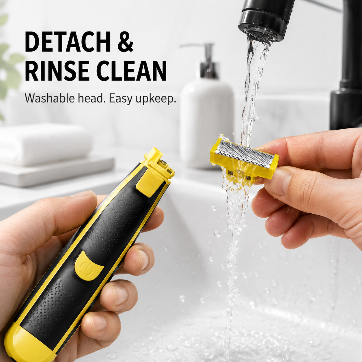 🪒 All-in-One Wet/Dry Shaver – Body Grooming Set for Him & Her ✨