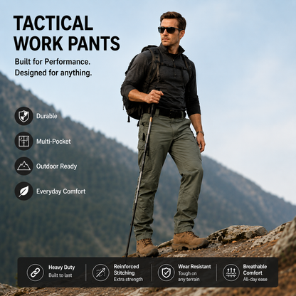 🔥LAST DAY 49%---Men's Waterproof Tactical Work Pants