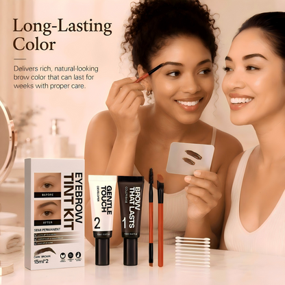 ✨ Long-Lasting Eyebrow Tint Kit – Waterproof Color