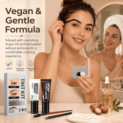 ✨ Long-Lasting Eyebrow Tint Kit – Waterproof Color