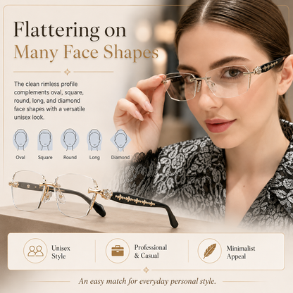 🔥Rimless High Quality Eyewear