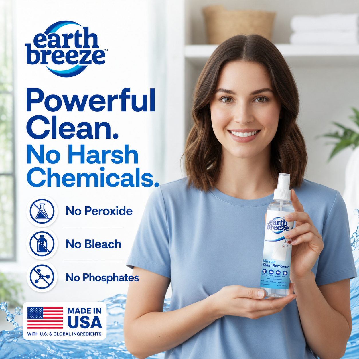 Earth Breeze Miracle Stain Remover Spray