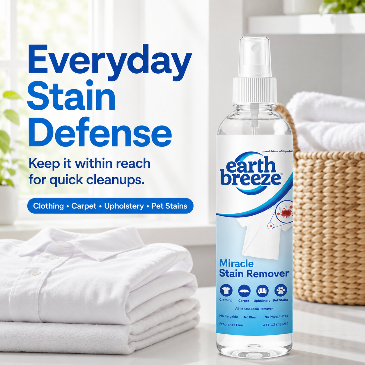 Earth Breeze Miracle Stain Remover Spray
