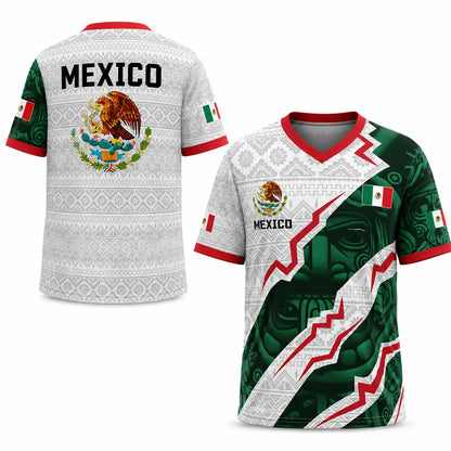 ⚽️ Mexico Aztec Calendar Soccer Jersey 2026