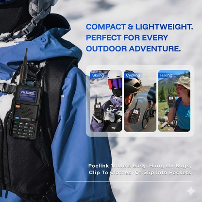 5W UV-5R Dual Band Two Way Ham Radio Transceiver