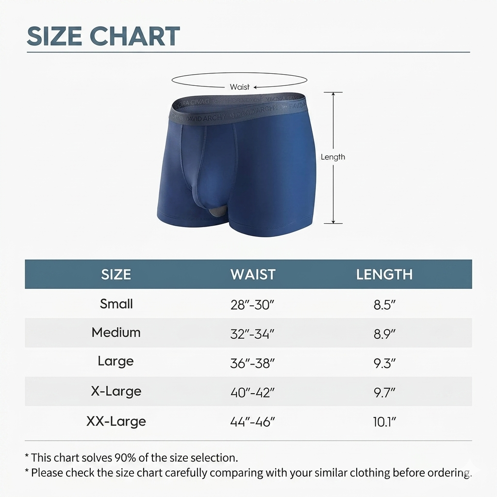 🔥[Father's Day Gift] ❄️SUMMER ESSENTIAL🔥 Men's Dual-Pouch Ice Silk Trunks(4PCS)