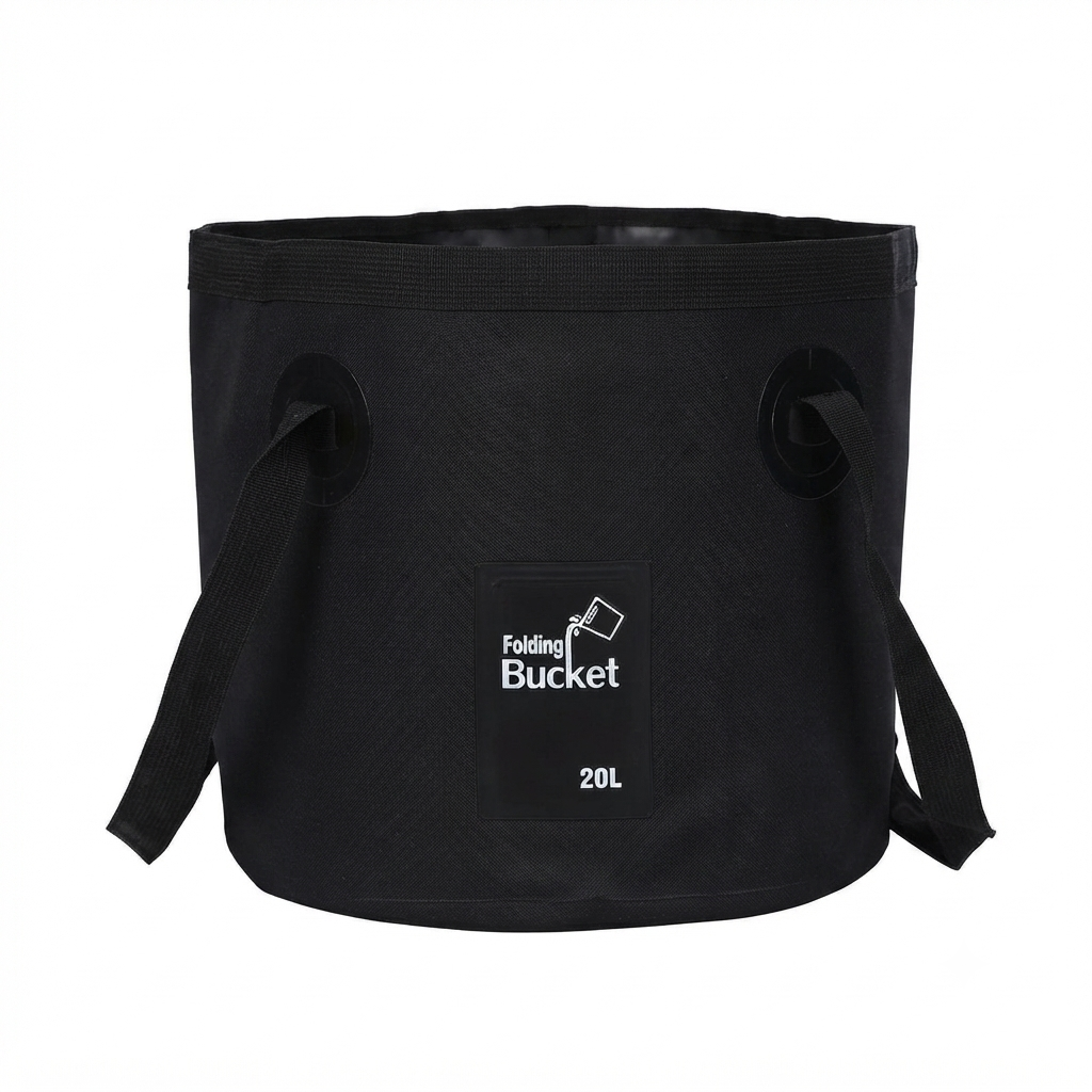 🏕️ Collapsible Water Bucket – Road Trip & Outdoor Essential