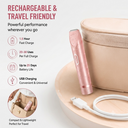 🔥 Best Seller | 2-in-1 Women's Electric Shaver