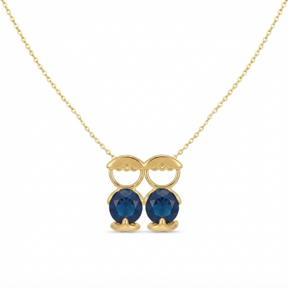 👩‍👧‍👦 Mom and Children Necklace – Meaningful Jewelry for Family Bonding 🌸
