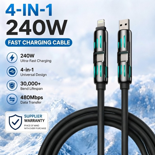 🔥The Ultimate 4-in-1 Power Cable