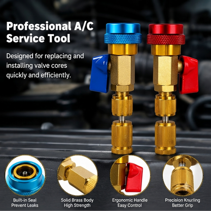 Valve Core Quick Remover Installer Tool Set