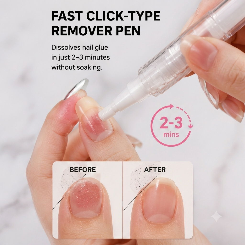 ⚡ HOT SALE | Quick-Dry Nail Glue Gel Kit