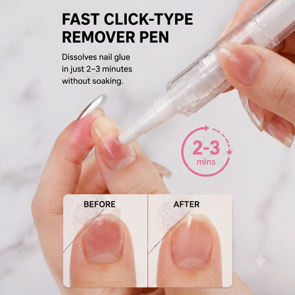 ⚡ HOT SALE | Quick-Dry Nail Glue Gel Kit
