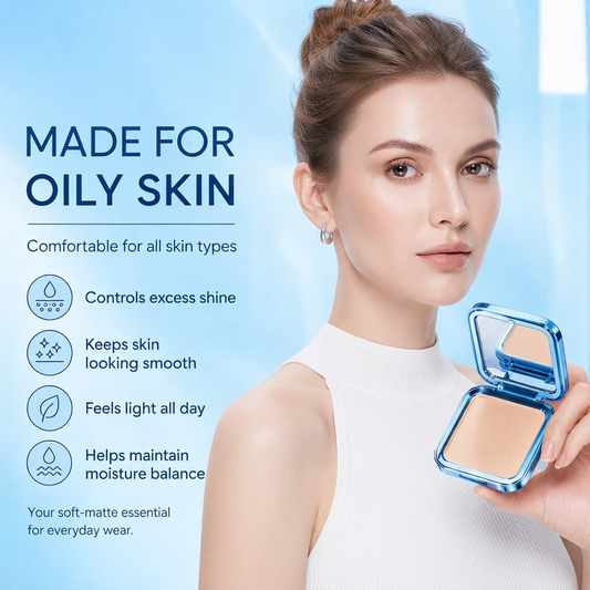Ultra-Matte Oil-Control Soft-Focus Powder Foundation