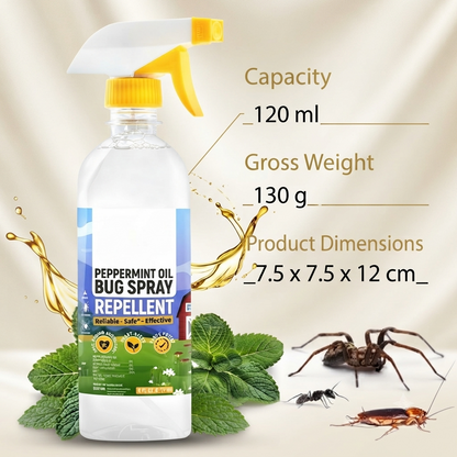 🍃Peppermint Oil Bug Spray – Indoor & Outdoor Pest Control for Ants, Spiders & Roaches