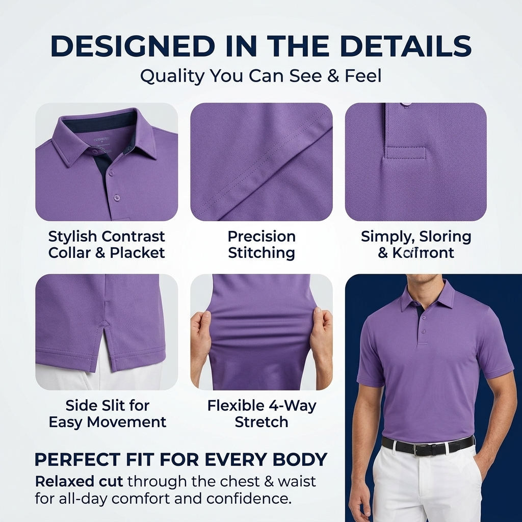 🔥 HOT SALE | 3 PCS Men's Polo Shirts