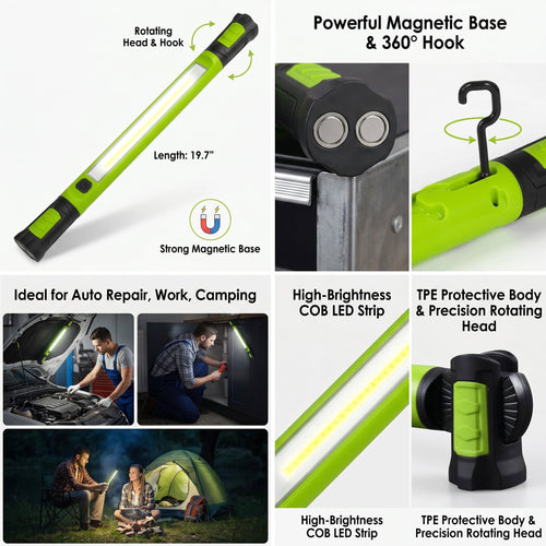 🔥Hot Sale 49% off🌟🔦Multifunctional magnetic rechargeable work light💡