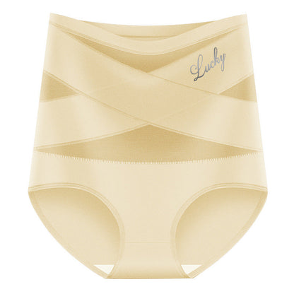 💖Last Day-Buy 2 Get 1 Free💖Plus-Size High-Waist Cross Tummy Control Panties