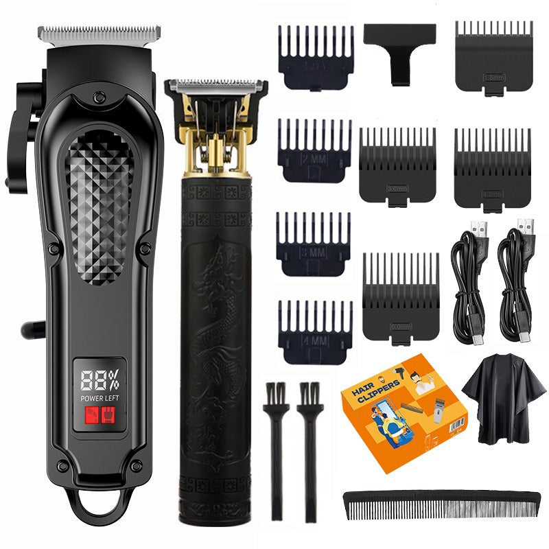 ⚡️Hot Sale｜3-Piece Professional Hair Clipper & Trimmer Kit for Men